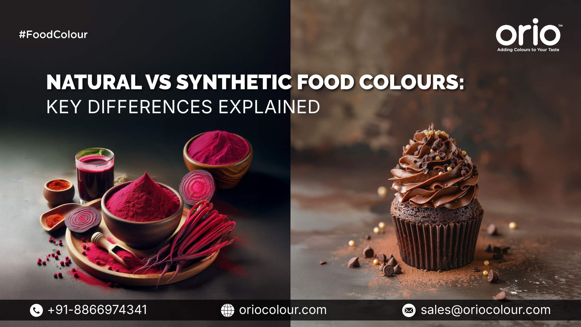 Natural vs Synthetic Food Colours: Key Differences Explained