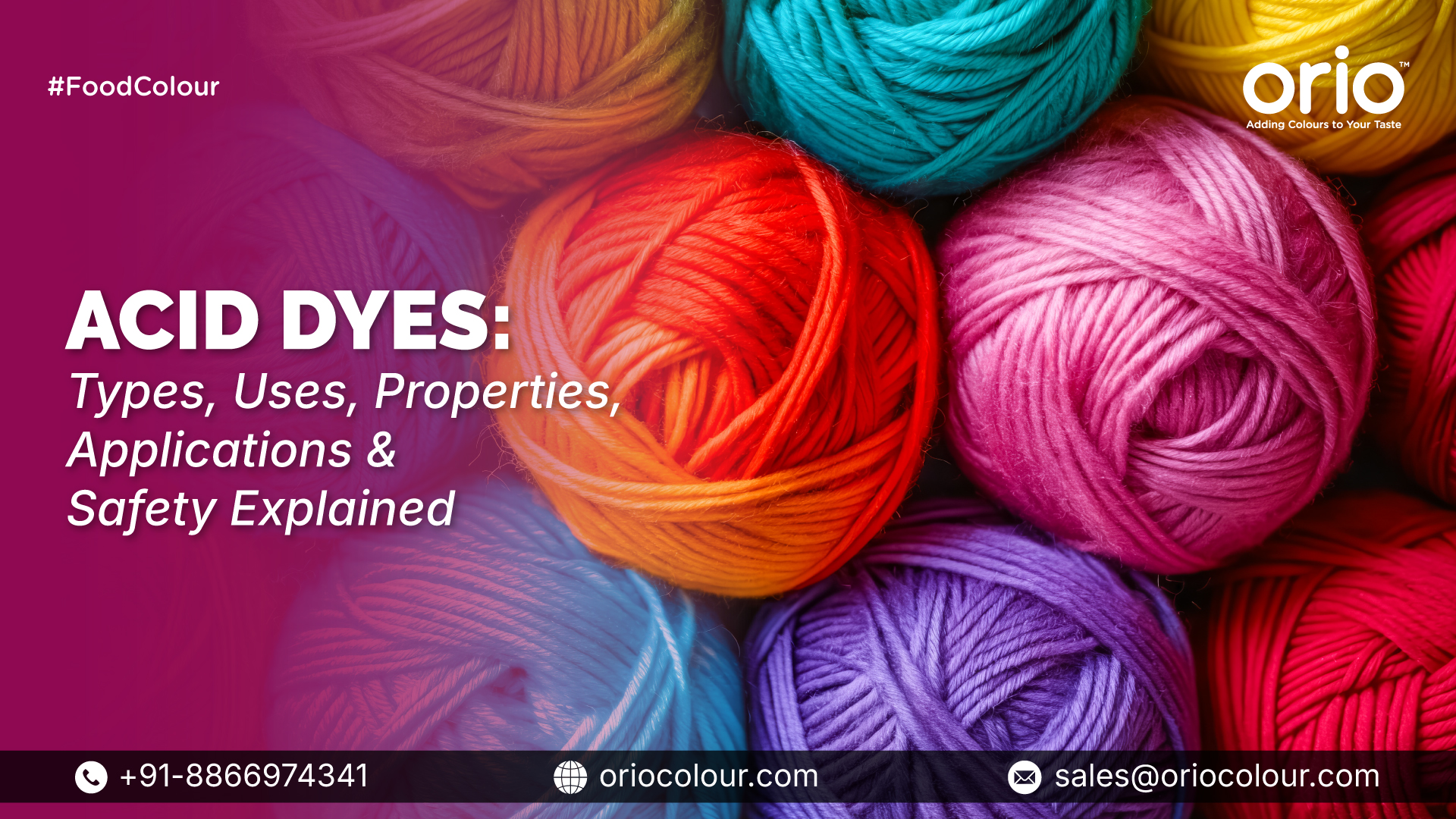Acid Dyes: Types, Uses, Properties, Applications & Safety Explained