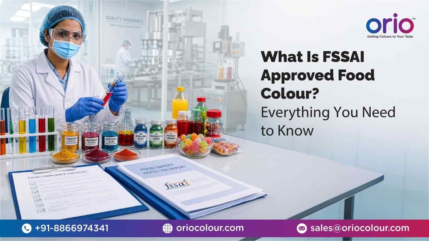 What Is FSSAI Approved Food Colour? Everything You Need to Know