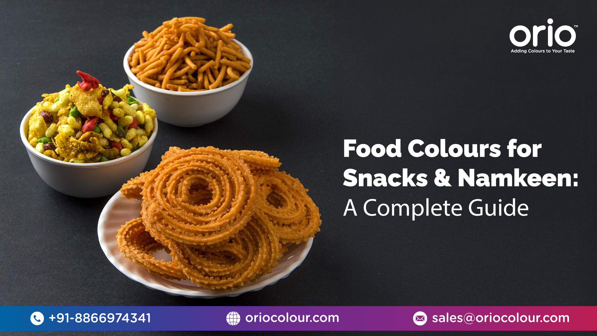 Food Colours for Snacks & Namkeen: A Complete Guide