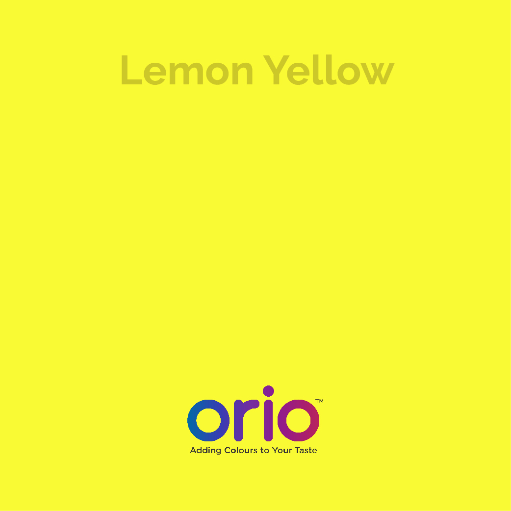 Lemon Yellow Food Colour