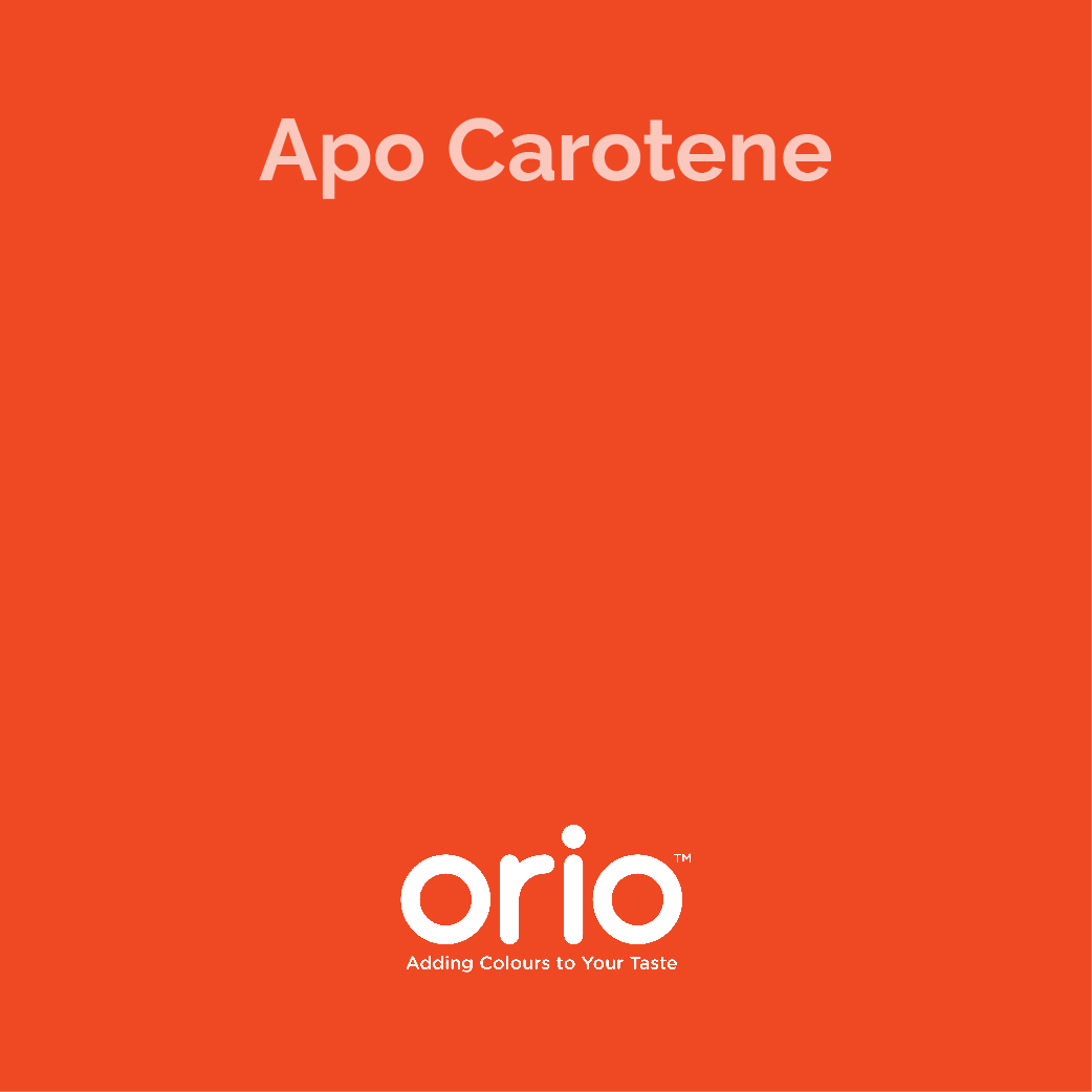Apo Carotene Food Colour